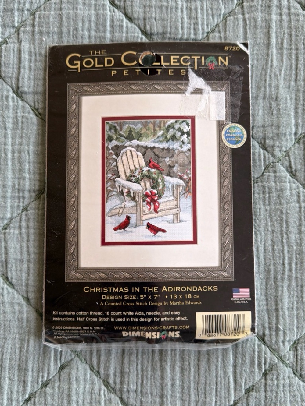 Dimensions Christmas Cross Stitch Kit - 2003 New in Package
